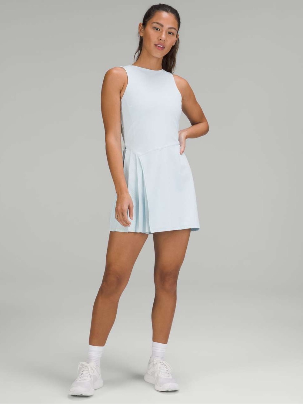 Lululemon Nulux Asymmetrical Tennis Dress
Powder Blue / Powder Blue size 2